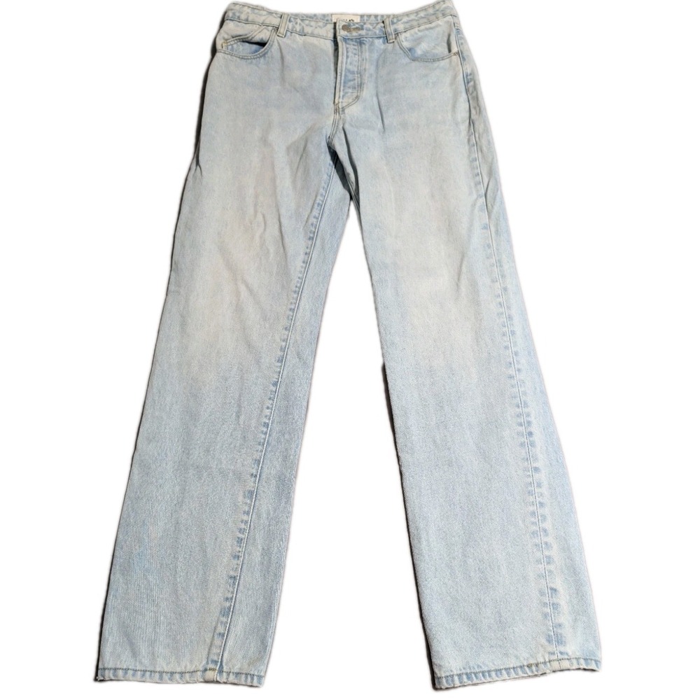 Rolla's Classic‎ Straight Jeans Womens 30 Light Wash High Rise Denim Pants